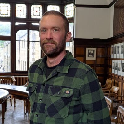 Head shot photograph of Gareth Muir