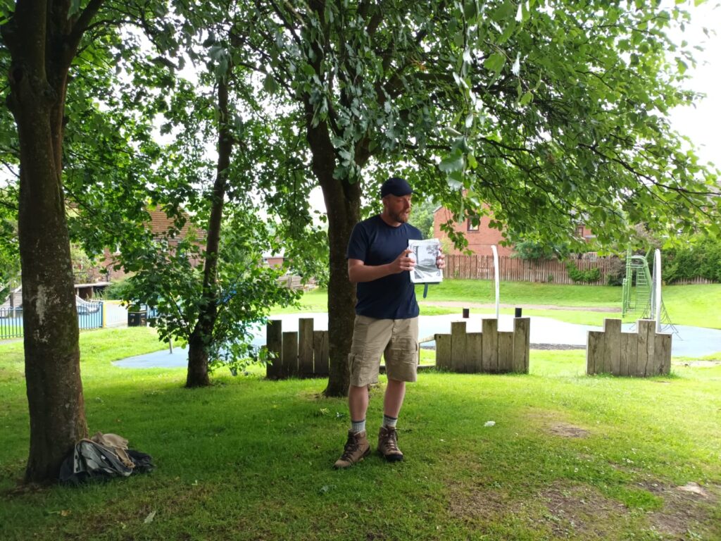 Paul Knights Local History Walk Meadows Day 2025 High Hirst Woodmeadow
