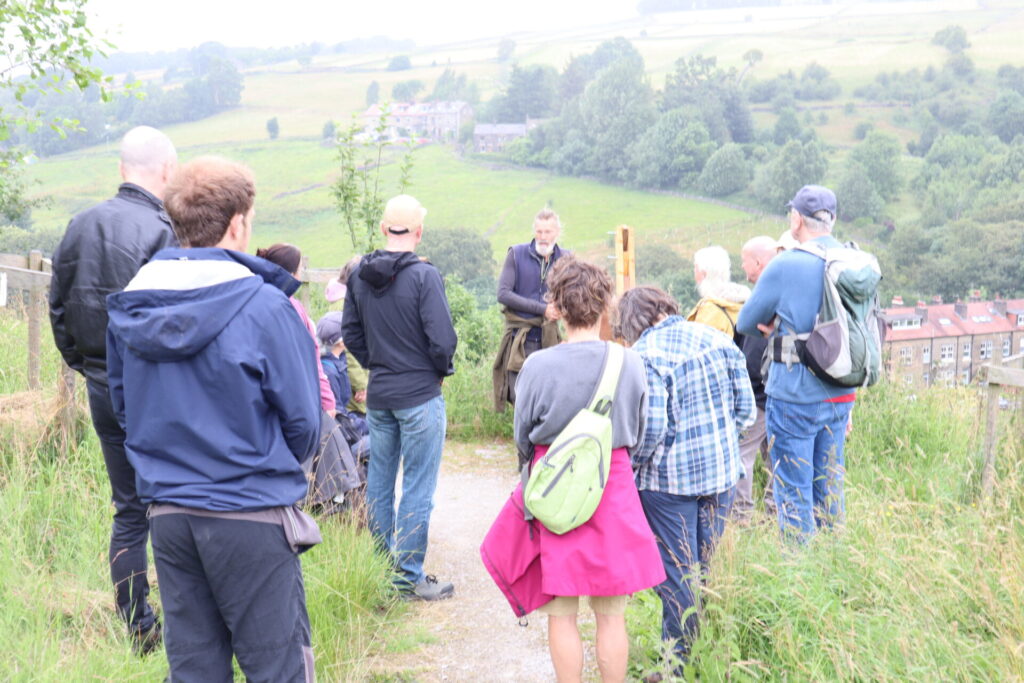 Steve Hindle delivering Ecology Walk for Meadows Day 2026